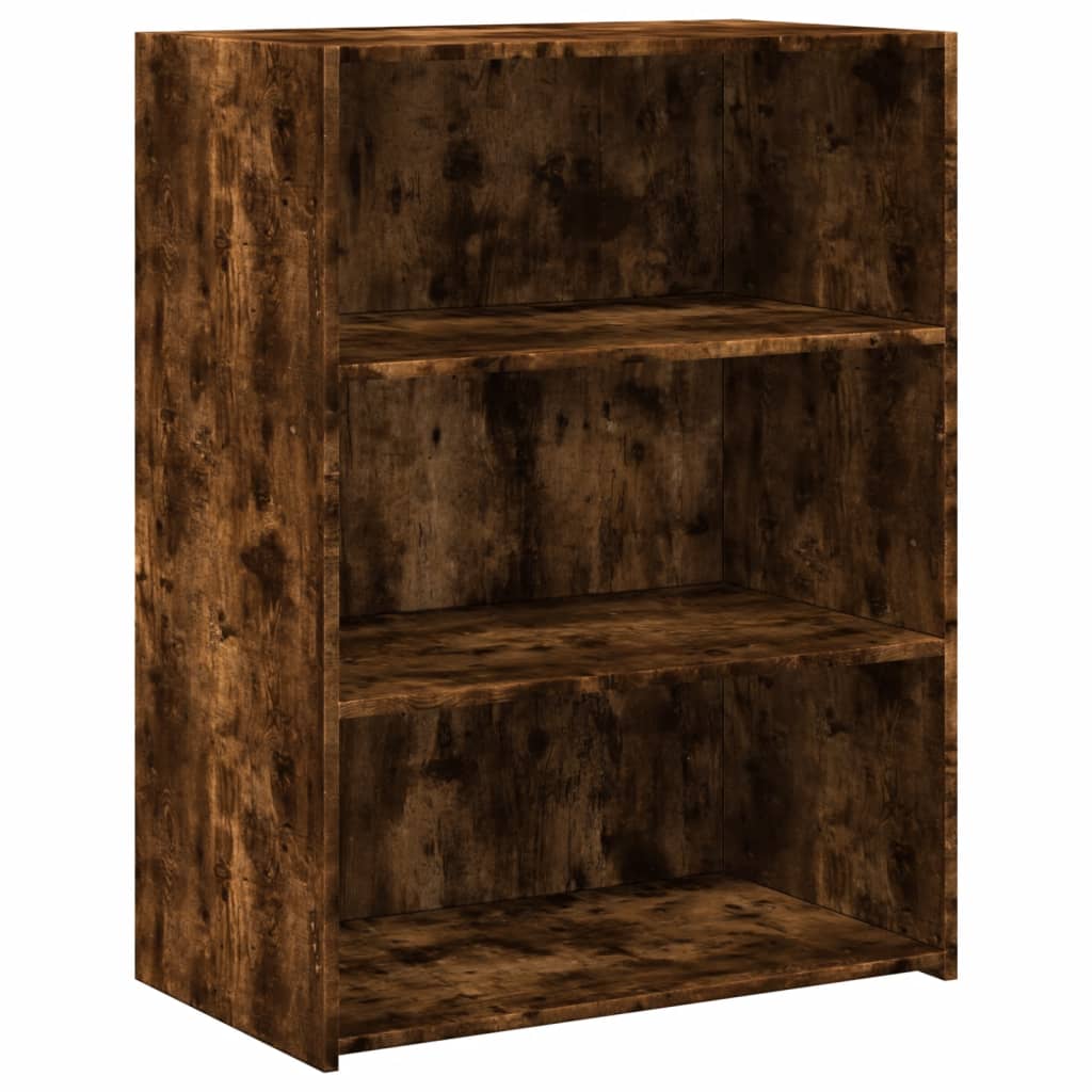 Dressoir 70x41x93 cm bewerkt hout gerookt eikenkleurig - AllerleiShop