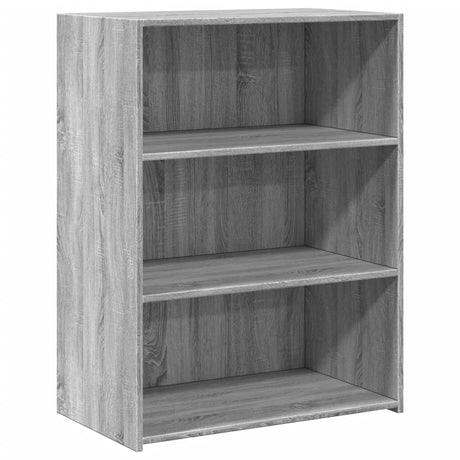 Dressoir 70x41x93 cm bewerkt hout grijs sonoma eikenkleurig - AllerleiShop