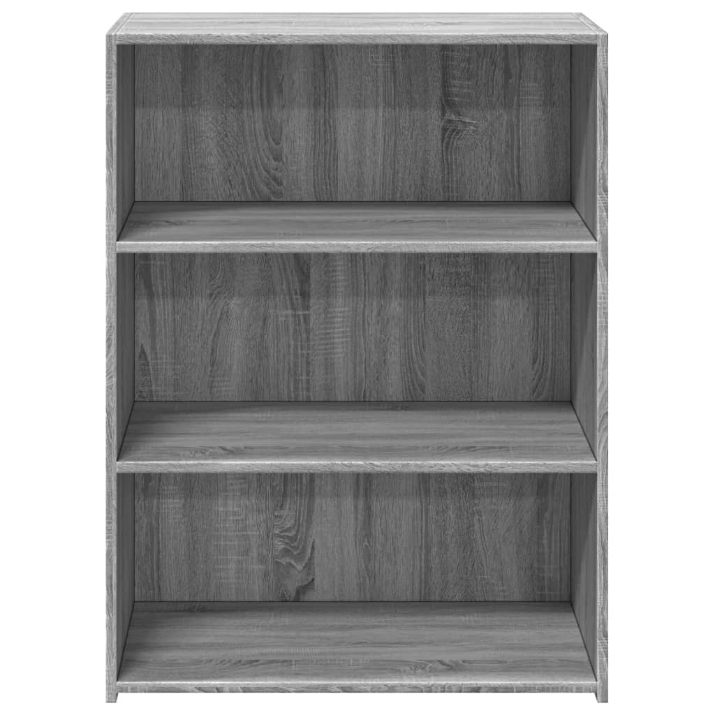 Dressoir 70x41x93 cm bewerkt hout grijs sonoma eikenkleurig - AllerleiShop