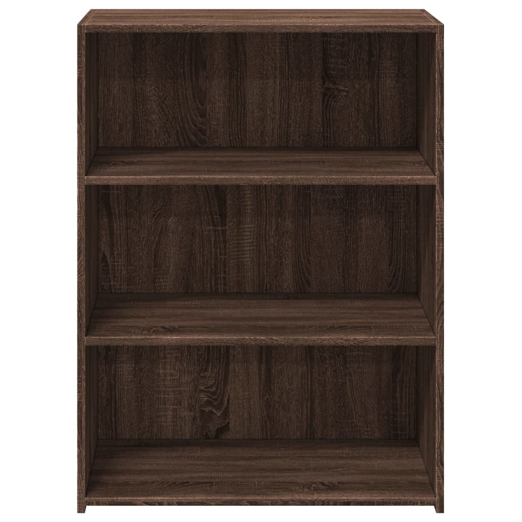 Dressoir 70x41x93 cm bewerkt hout bruin eikenkleur - AllerleiShop