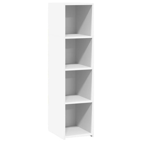 Hoge kast 30x41x124 cm bewerkt hout wit - AllerleiShop