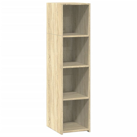 Hoge kast 30x41x124 cm bewerkt hout sonoma eikenkleurig - AllerleiShop