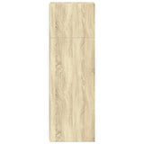 Hoge kast 30x41x124 cm bewerkt hout sonoma eikenkleurig - AllerleiShop