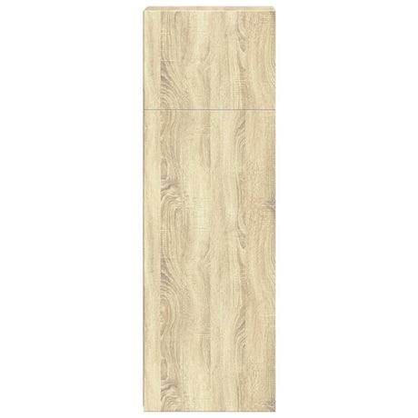 Hoge kast 30x41x124 cm bewerkt hout sonoma eikenkleurig - AllerleiShop