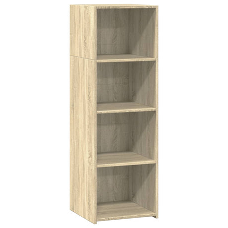 Hoge kast 40x41x124 cm bewerkt hout sonoma eikenkleurig - AllerleiShop