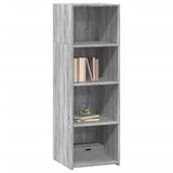 Hoge kast 40x41x124 cm bewerkt hout grijs sonoma eikenkleurig - AllerleiShop