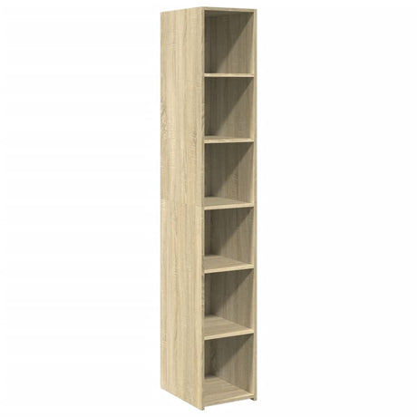 Hoge kast 30x41x185 cm bewerkt hout sonoma eikenkleurig - AllerleiShop