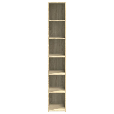 Hoge kast 30x41x185 cm bewerkt hout sonoma eikenkleurig - AllerleiShop