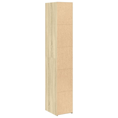 Hoge kast 30x41x185 cm bewerkt hout sonoma eikenkleurig - AllerleiShop