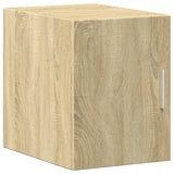 Opbergkast smal 30x42,5x225 cm bewerkt hout sonoma eikenkleurig - AllerleiShop