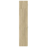 Opbergkast smal 40x42,5x225 cm bewerkt hout sonoma eikenkleurig - AllerleiShop