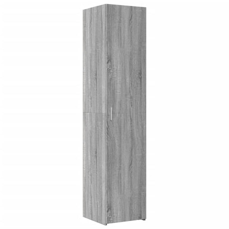 Opbergkast smal 40x42,5x225 cm bewerkt hout grijs sonoma eiken - AllerleiShop