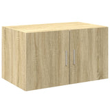 Opbergkast 70x42,5x225 cm bewerkt hout sonoma eikenkleurig - AllerleiShop