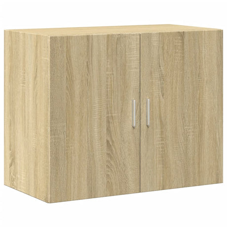 Hoge kast 80x42,5x249 cm bewerkt hout sonoma eikenkleurig - AllerleiShop