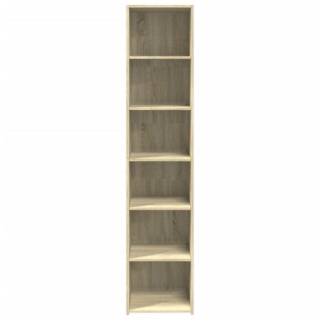 Hoge kast 40x41x185 cm bewerkt hout sonoma eikenkleurig - AllerleiShop