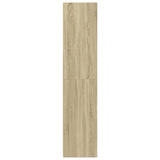 Hoge kast 40x41x185 cm bewerkt hout sonoma eikenkleurig - AllerleiShop