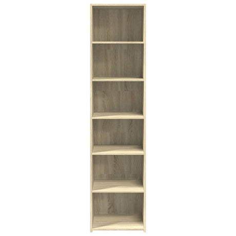 Hoge kast 45x41x185 cm bewerkt hout sonoma eikenkleurig - AllerleiShop