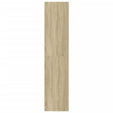 Hoge kast 45x41x185 cm bewerkt hout sonoma eikenkleurig - AllerleiShop