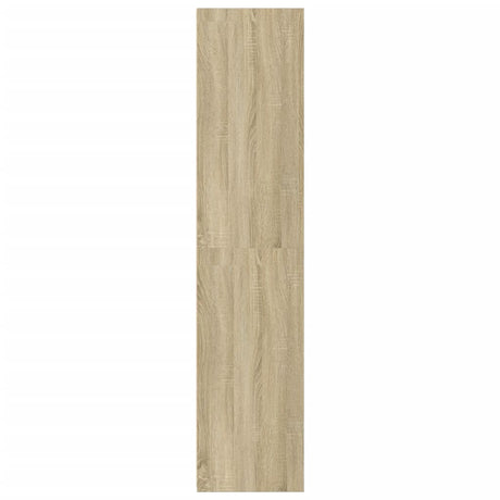 Hoge kast 45x41x185 cm bewerkt hout sonoma eikenkleurig - AllerleiShop