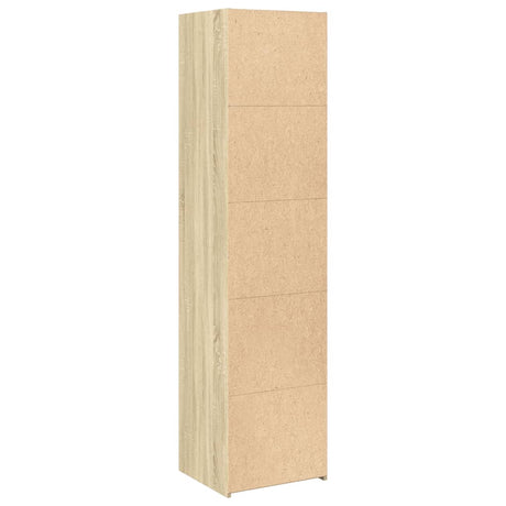 Hoge kast 45x41x185 cm bewerkt hout sonoma eikenkleurig - AllerleiShop