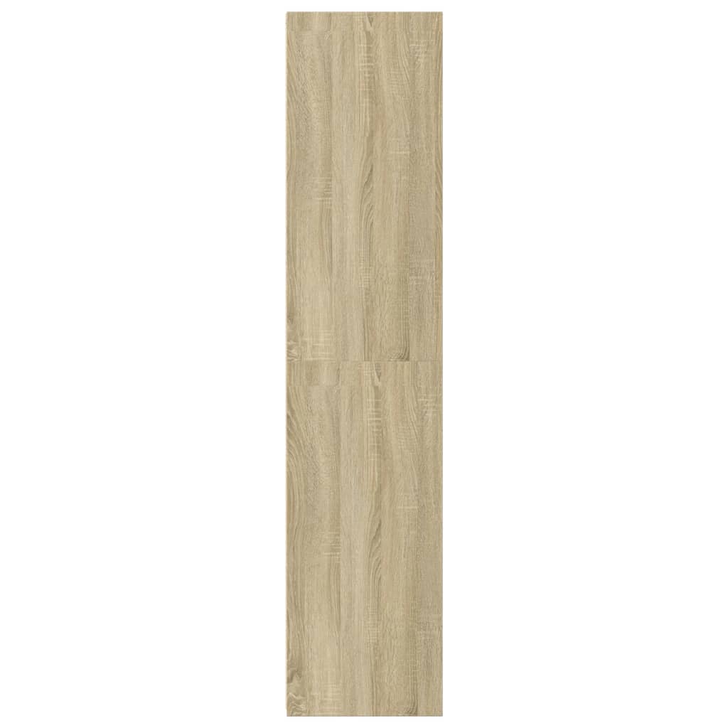 Hoge kast 50x41x185 cm bewerkt hout sonoma eikenkleurig - AllerleiShop