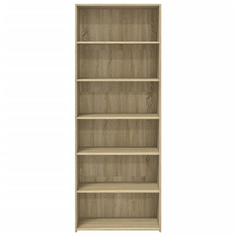 Hoge kast 70x41x185 cm bewerkt hout sonoma eikenkleurig - AllerleiShop