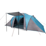 Koepeltent 6-persoons waterdicht blauw - AllerleiShop