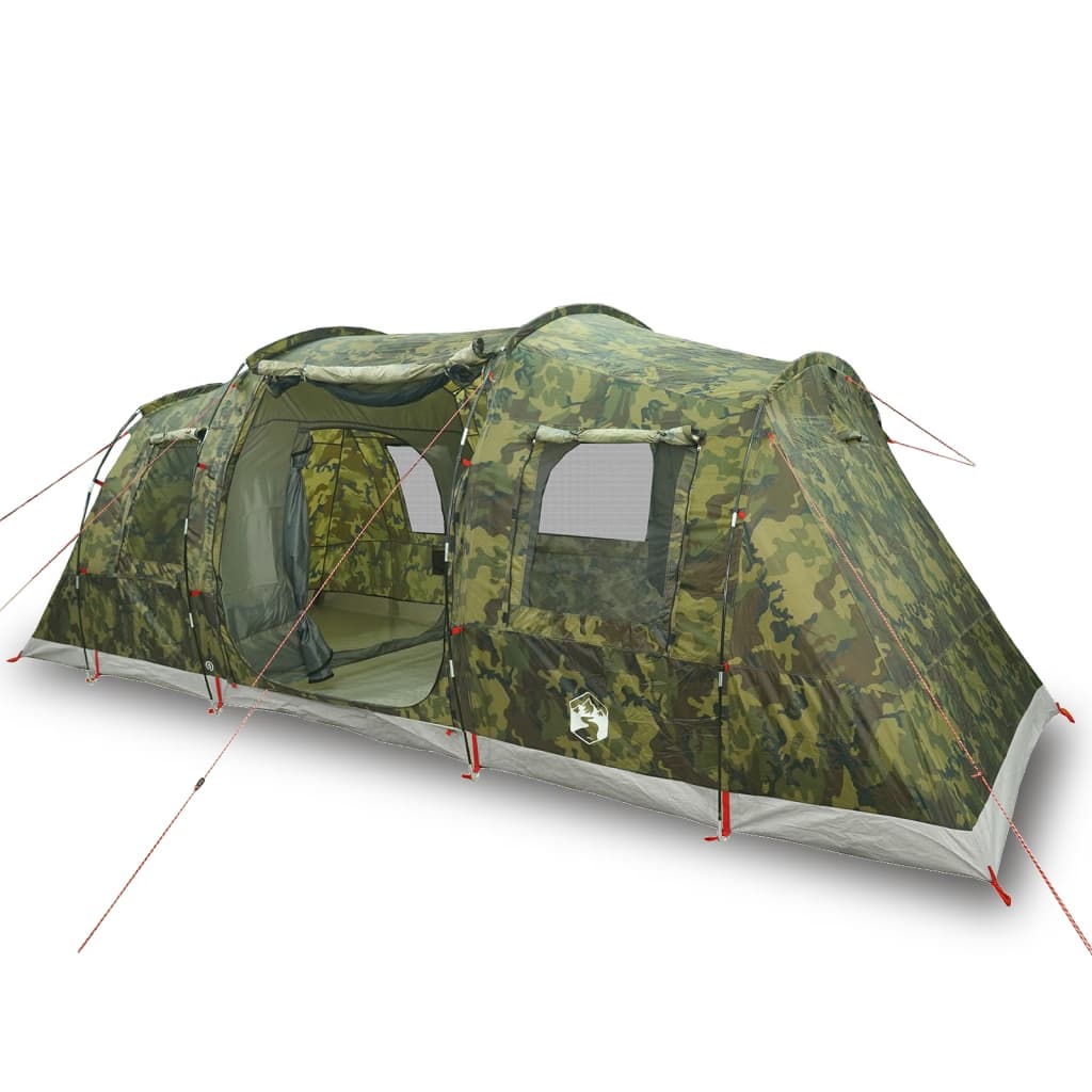 Tunneltent 4-persoons waterdicht camouflage - AllerleiShop