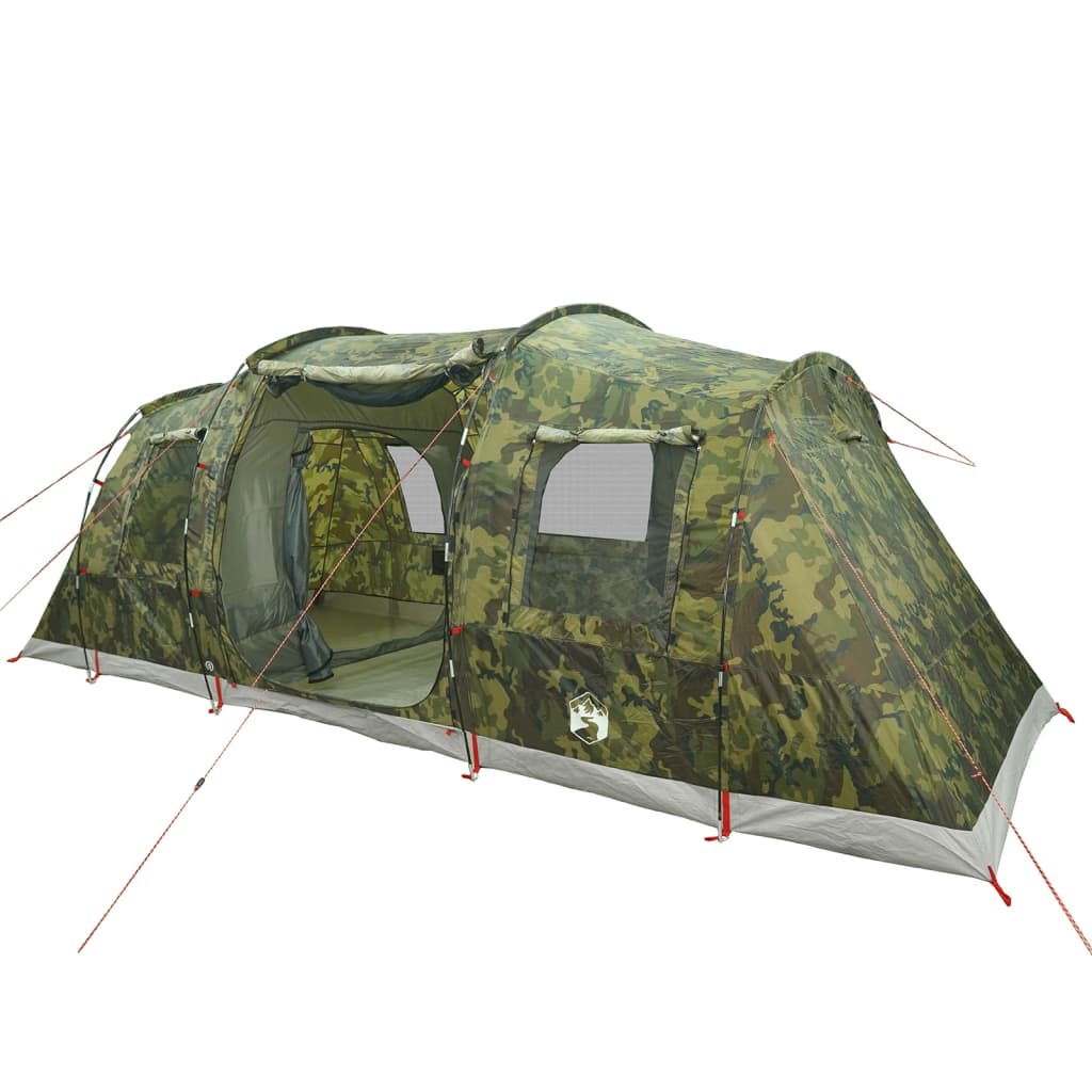 Tunneltent 4-persoons waterdicht camouflage - AllerleiShop