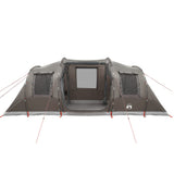 Tunneltent 6-persoons waterdicht bruin - AllerleiShop