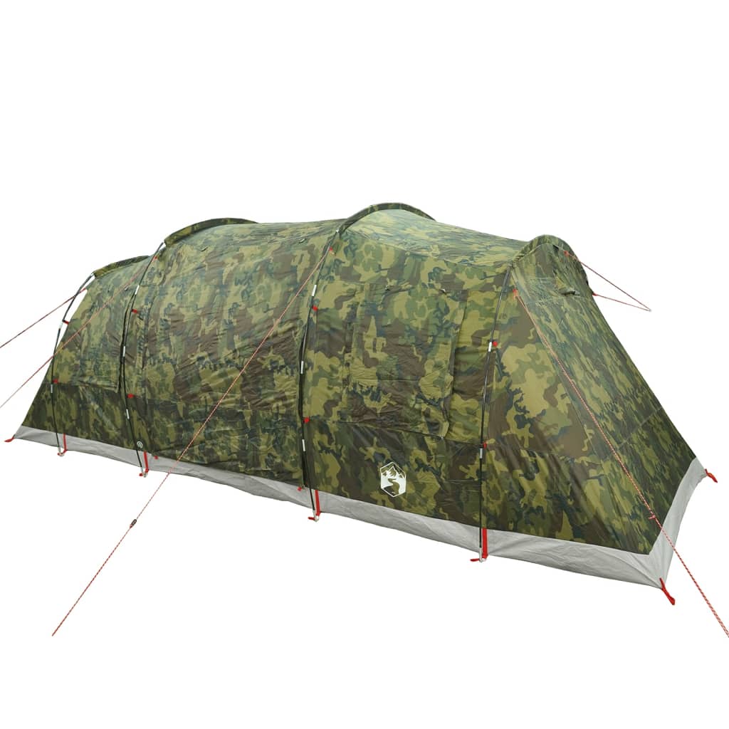 Tunneltent 6-persoons waterdicht camouflage - AllerleiShop