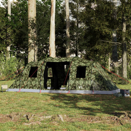 Tunneltent 6-persoons waterdicht camouflage - AllerleiShop