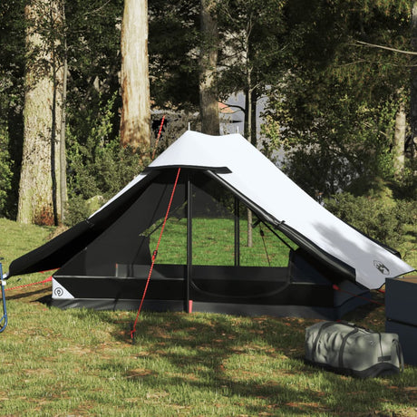 Tent 2-persoons waterdicht verduisterend stof wit - AllerleiShop