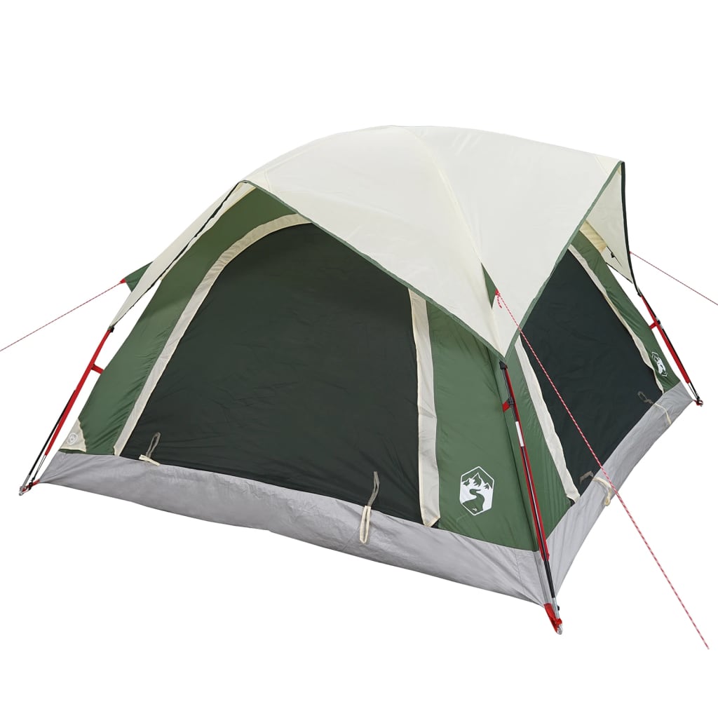 Tent 4-persoons waterdicht groen - AllerleiShop