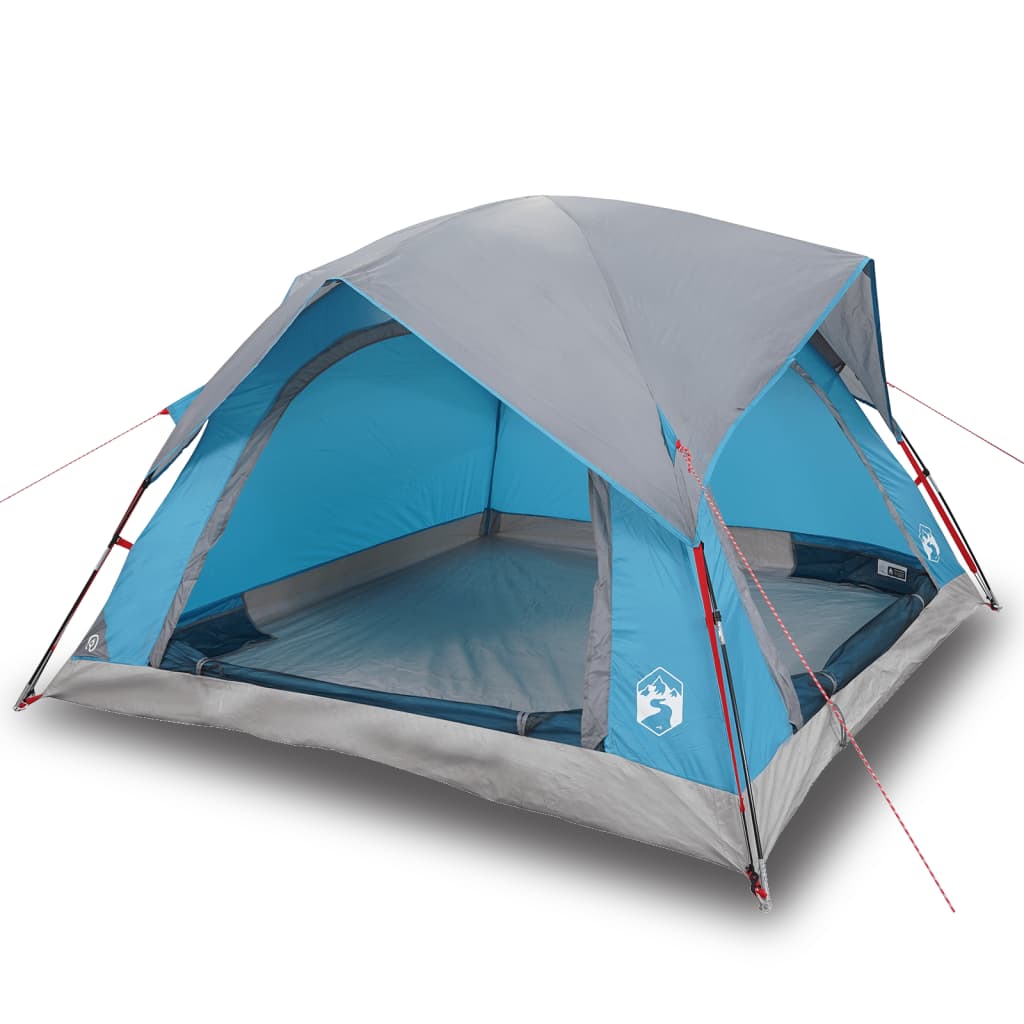 Tent 4-persoons waterdicht blauw - AllerleiShop