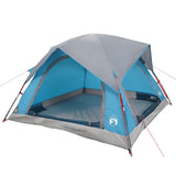 Tent 4-persoons waterdicht blauw - AllerleiShop