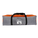 Tent 4-persoons waterdicht grijs en oranje - AllerleiShop