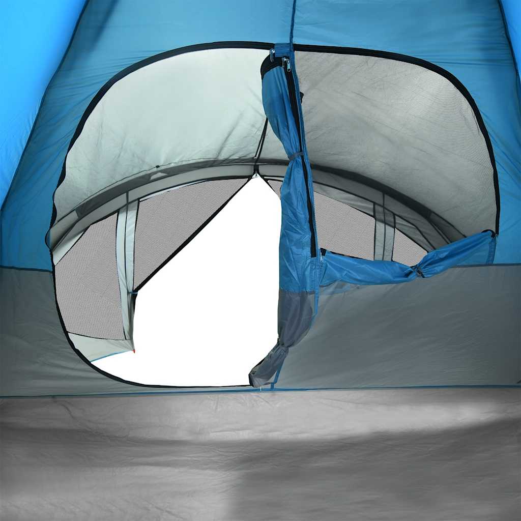 Tunneltent 6-persoons waterdicht blauw - AllerleiShop