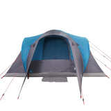 Koepeltent 6-persoons waterdicht blauw - AllerleiShop