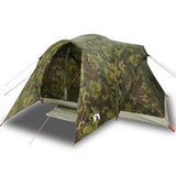 Koepeltent 6-persoons waterdicht camouflage - AllerleiShop