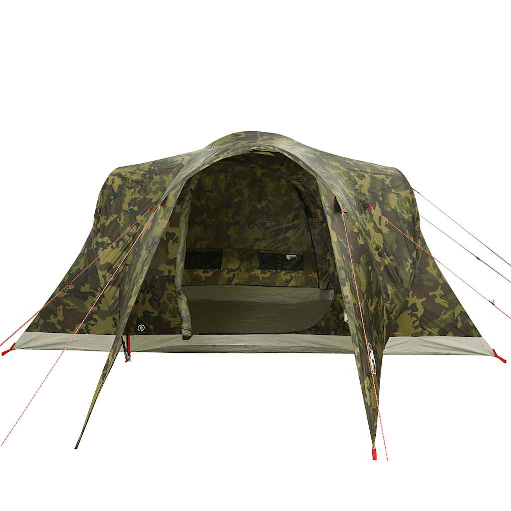 Koepeltent 6-persoons waterdicht camouflage - AllerleiShop