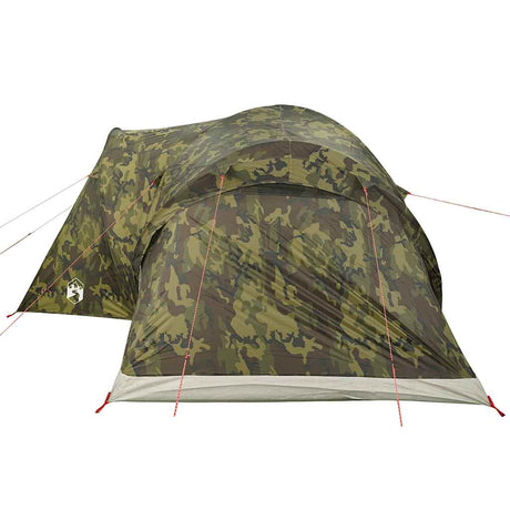 Koepeltent 6-persoons waterdicht camouflage - AllerleiShop