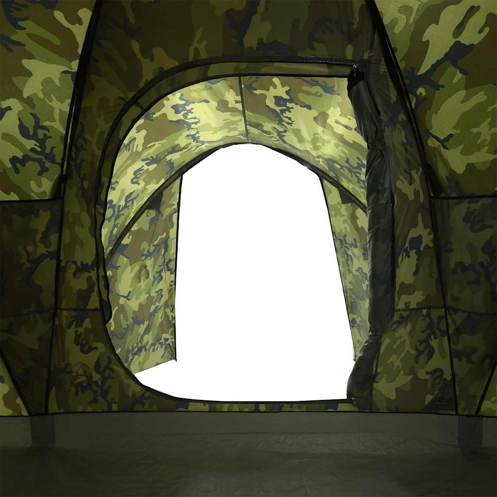 Koepeltent 6-persoons waterdicht camouflage - AllerleiShop