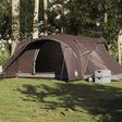 Koepeltent 6-persoons waterdicht bruin - AllerleiShop