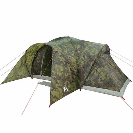 Koepeltent 6-persoons waterdicht camouflage - AllerleiShop