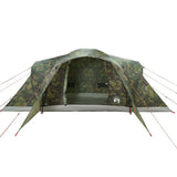 Koepeltent 6-persoons waterdicht camouflage - AllerleiShop