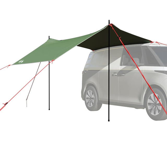 Autotent waterdicht groen - AllerleiShop