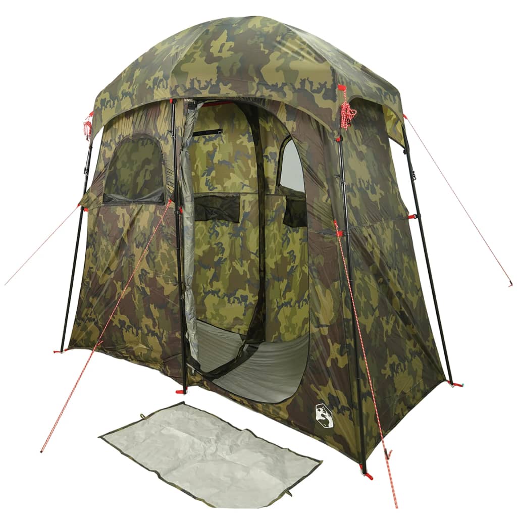 Douchetent 2-persoons waterdicht camouflage - AllerleiShop