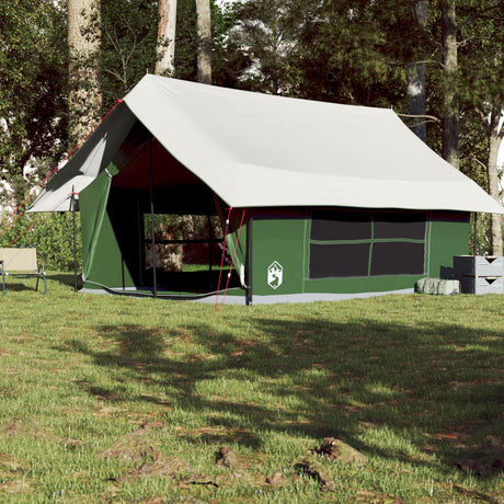 Tent 5-persoons waterdicht groen - AllerleiShop