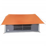 Tent 5-persoons waterdicht grijs en oranje - AllerleiShop